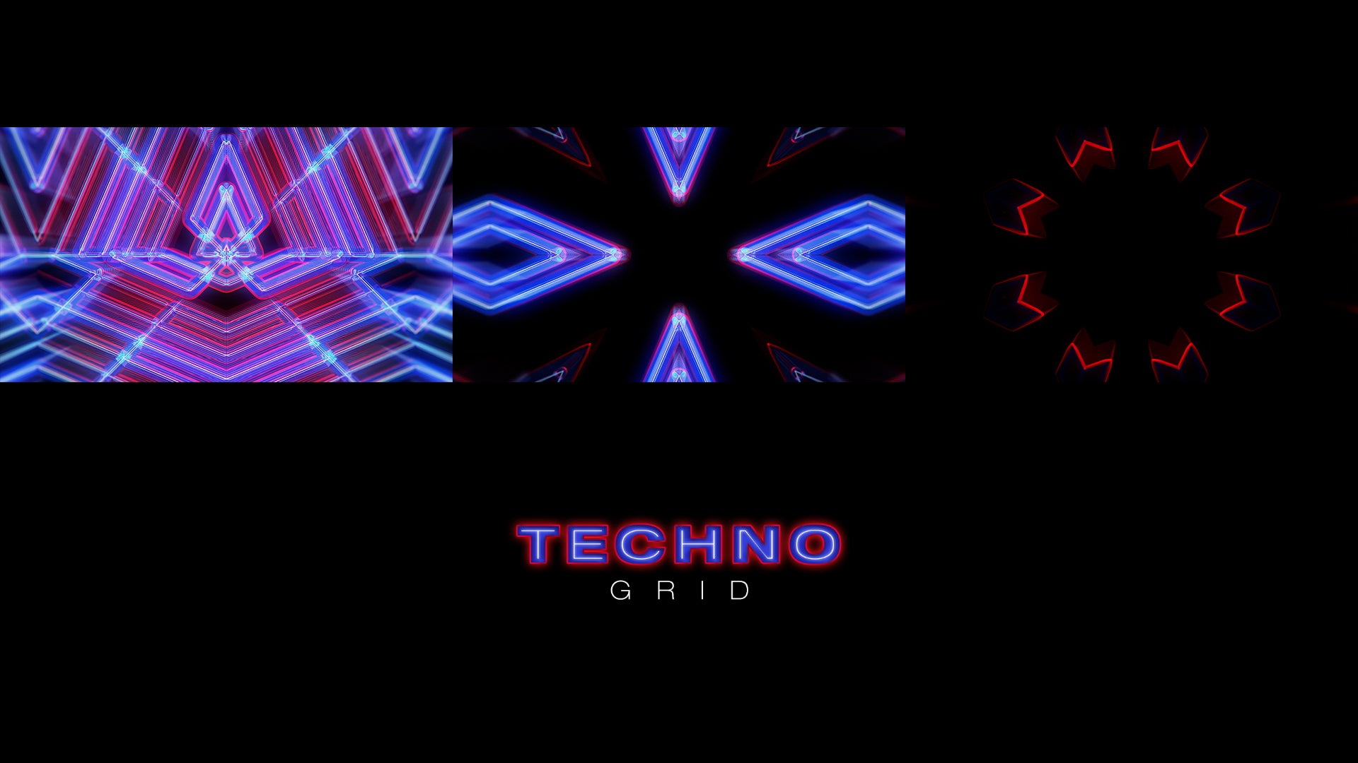 Techno grid, video loop, vj pack, protobacillus, animation, purple, red, blue, loop, vj loop, video loop, vj pack