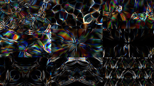 Instability VJ pack preview thumbnails